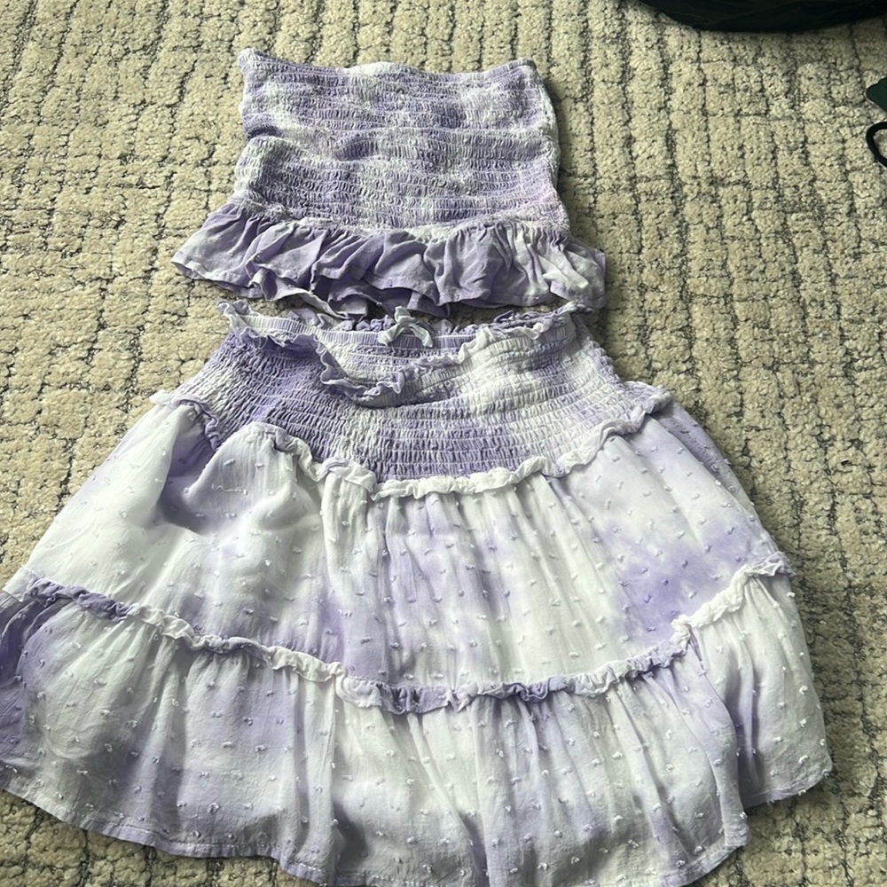 Rock and rags tie dye set